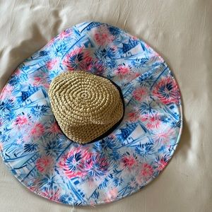 Lilly Pulitzer beach hat